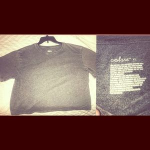 Women’s Grey Crop Top | Size XL